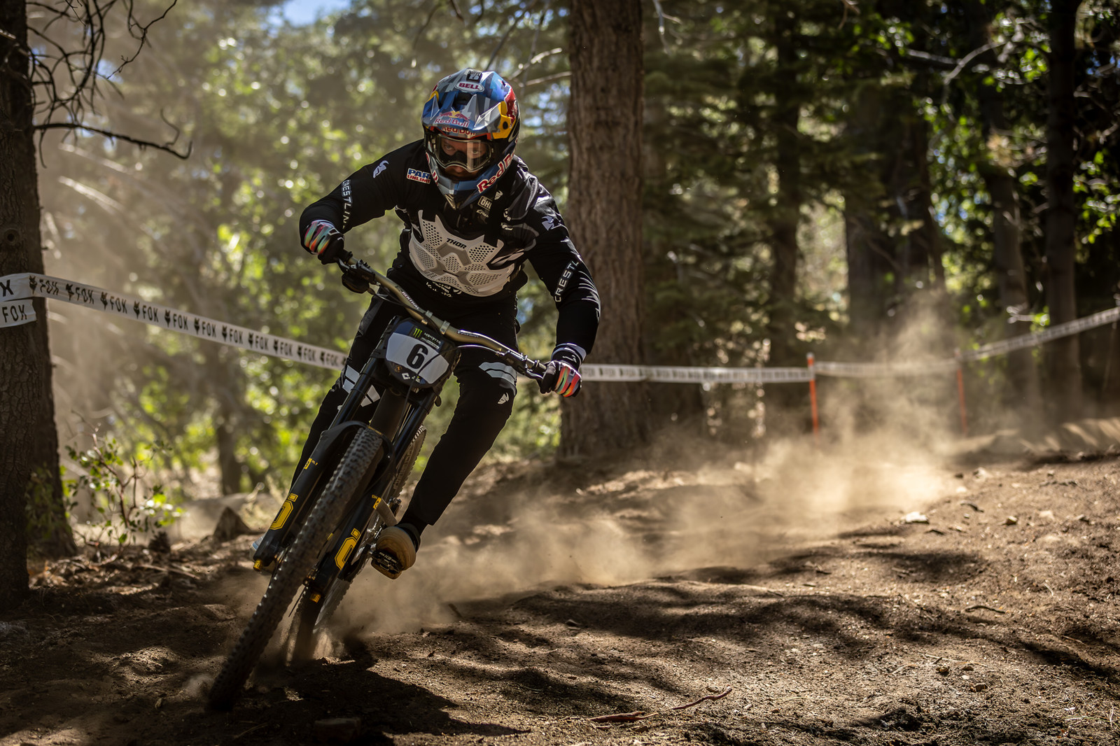 Aaron Gwin won practice that%27s for sure. So fast